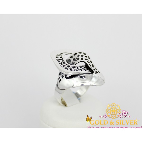 Жіноча каблучка срібна "Севілья" 1395 , Gold &amp Silver Gold & Silver, Украина